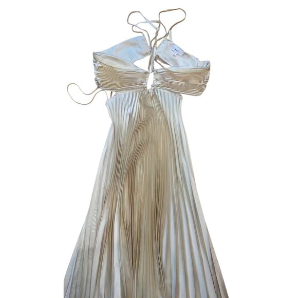 ALC Moira Satin Pleated Maxi Dress US 2 - Picture 13 of 13
